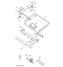 GAS & BURNER PARTS Diagram and Parts List for J2B915BEH1BB  General Electric Range