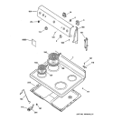 Part Location Diagram of WB36K10366 GE TRIM CONTROL (White)