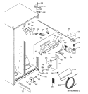 FRESH FOOD SECTION Diagram and Parts List for GSH25SGRBSS  General Electric Refrigerator