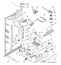 FRESH FOOD SECTION Diagram and Parts List for PSG29SHMHCBS  General Electric Refrigerator