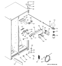 FRESH FOOD SECTION Diagram and Parts List for GSS25IFPDBB  General Electric Refrigerator
