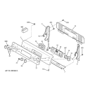CONTROL PANEL Diagram and Parts List for JBP67SH2SS  General Electric Range