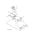 DOOR LATCH Diagram and Parts List for ZET837SB3SS  General Electric Wall Oven
