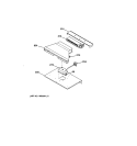 BLOWER Diagram and Parts List for ZET837WB3WW  General Electric Wall Oven