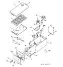 BURNER Diagram and Parts List for ZX2NYSS  General Electric Cooktop