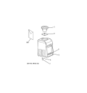 HOT & COLD WATER DISPENSER Diagram and Parts List for GXCC01D  General Electric Water Filter System