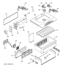 QUICK CHILL Diagram and Parts List for ZIS360NRA  General Electric Refrigerator