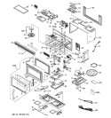 Part Location Diagram of WB56X10302 GE DOOR Assembly White
