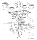 Part Location Diagram of WB62X10049 GE MAIN TOP BLACK