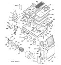 Part Location Diagram of WB56X34972 GE STAINLESS STEEL DOOR ASM