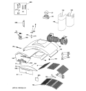 RANGE HOOD Diagram and Parts List for ZV750SY4SS  General Electric Range Hood