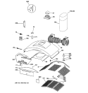 Part Location Diagram of WB02X10656 GE INSTALLATION HARDWARE