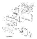 RANGE HOOD Diagram and Parts List for ZVB30SB4SS  General Electric Range Hood