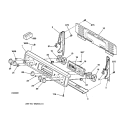 Part Location Diagram of WB36T10233 GE END CAP LT/WHITE