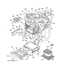 Part Location Diagram of WB02T10067 GE GROUND STRAP