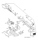 ICE BUCKET Diagram and Parts List for TBX25PRBMRAA  General Electric Refrigerator