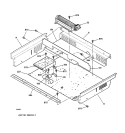 COOLING FAN Diagram and Parts List for JSP56CD1CC  General Electric Range