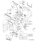 MICROWAVE Diagram and Parts List for RVM1435WH001  Hotpoint Microwave