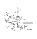 MOTOR - PUMP MECHANISM Diagram and Parts List for GSD5700G03BB  General Electric Dishwasher