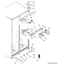 FRESH FOOD SECTION Diagram and Parts List for GSG20IBPHFBB  General Electric Refrigerator