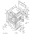 BODY PARTS Diagram and Parts List for JBS15H1BB  General Electric Range