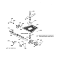 MOTOR - PUMP MECHANISM Diagram and Parts List for EDW3000G01CC  General Electric Dishwasher