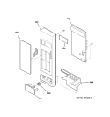 CONTROLLER PARTS Diagram and Parts List for JE1860BH03  General Electric Microwave