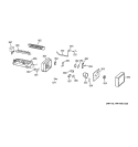 ICE MAKER Diagram and Parts List for GTS15BCRERWW  General Electric Refrigerator
