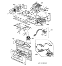 INTERIOR PARTS 2 Diagram and Parts List for ZSC2000CBB02  General Electric Microwave