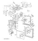 DOOR ASSEMBLY Diagram and Parts List for PDW8000G03SS  General Electric Dishwasher