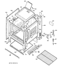 BODY PARTS Diagram and Parts List for RGB508PPH2AD  Hotpoint Range