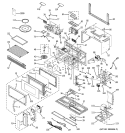 Part Location Diagram of WB02X10956 GE Charcoal Filter