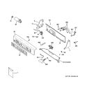 CONTROLS & BACKSPLASH Diagram and Parts List for WPRB9220C1CC  General Electric Washer