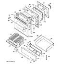Part Location Diagram of WB15K10036 GE HANDLE