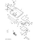 GAS & BURNER PARTS Diagram and Parts List for JGBP28GEH2SS  General Electric Range