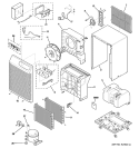 DEHUMIDIFIER Diagram and Parts List for AHG30LDG1  General Electric Dehumidifier