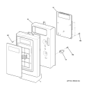 Part Location Diagram of WB27X10712 GE Smart Board
