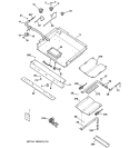 GAS & BURNER PARTS Diagram and Parts List for JGBP99BEH2BB  General Electric Range
