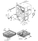 Part Location Diagram of WD01X10077 GE GROMMET