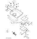 GAS & BURNER PARTS Diagram and Parts List for EGR3000EJ1WW  General Electric Range