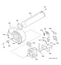 MOTOR Diagram and Parts List for NVL333EB3WW  Hotpoint Dryer