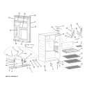 REFRIGERATOR Diagram and Parts List for GMR04BARABS  General Electric Refrigerator
