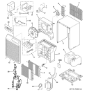 DEHUMIDIFIER Diagram and Parts List for AHG40LEM1  General Electric Dehumidifier