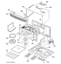 Part Location Diagram of WB36X10248 GE GLASS Assembly