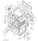 BODY PARTS Diagram and Parts List for MCB757WJ1WW  General Electric Range