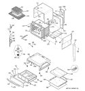 BODY PARTS Diagram and Parts List for JGS968KH4CC  General Electric Range