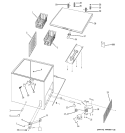 Part Location Diagram of WR55X10462 GE CONTROL PANEL