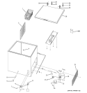 FREEZER Diagram and Parts List for FCM5SMBWH  General Electric Freezer