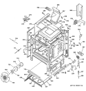 BODY PARTS Diagram and Parts List for J2B915SEH3SS  General Electric Range
