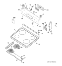 Part Location Diagram of WB27K10217 GE CONTROL T09 SET SERV